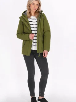 Schmuddelwedda Damen Jacke in oliv