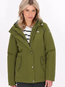 Schmuddelwedda Damen Jacke in oliv