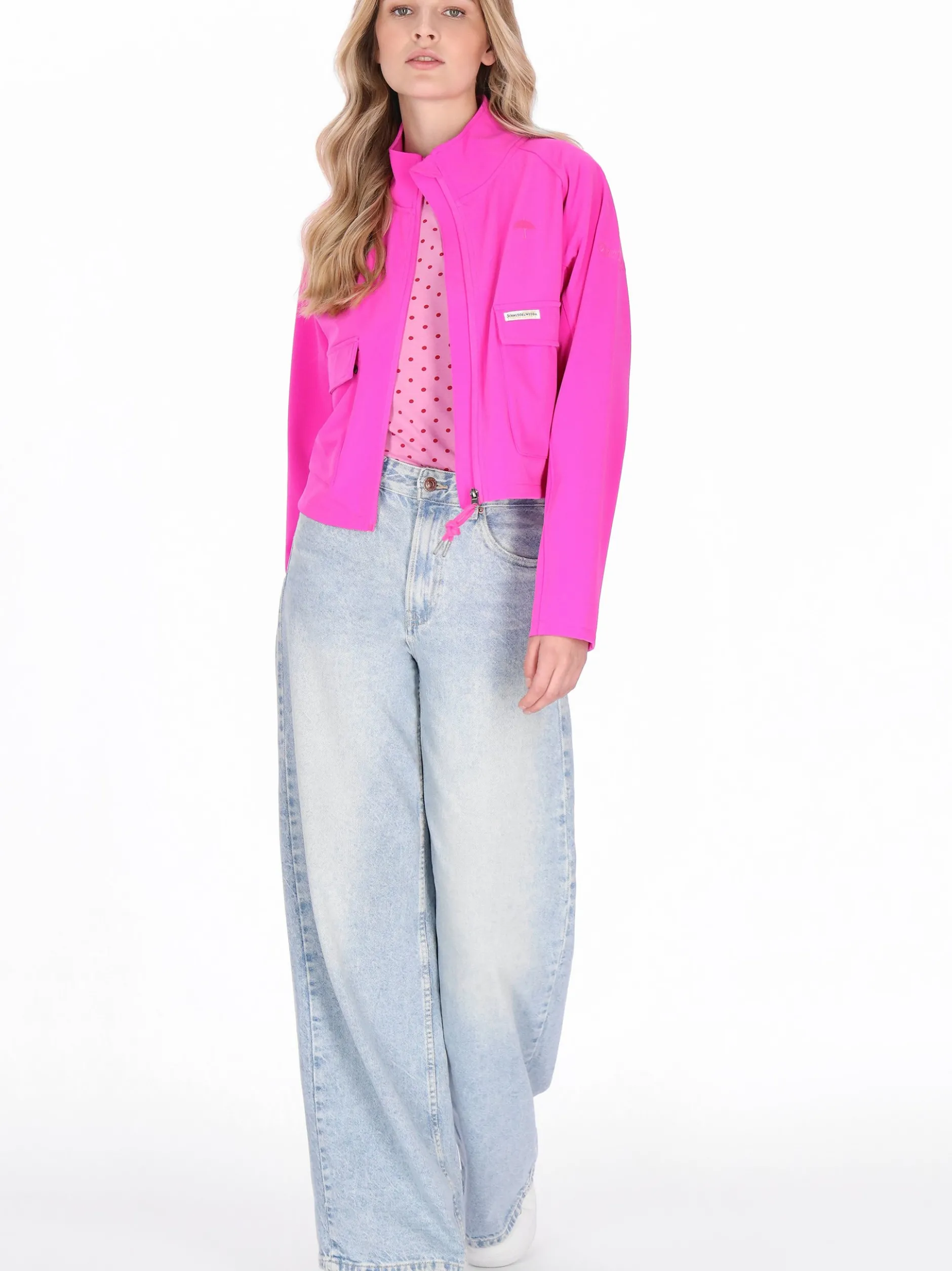 Schmuddelwedda Damen Jacke in pink