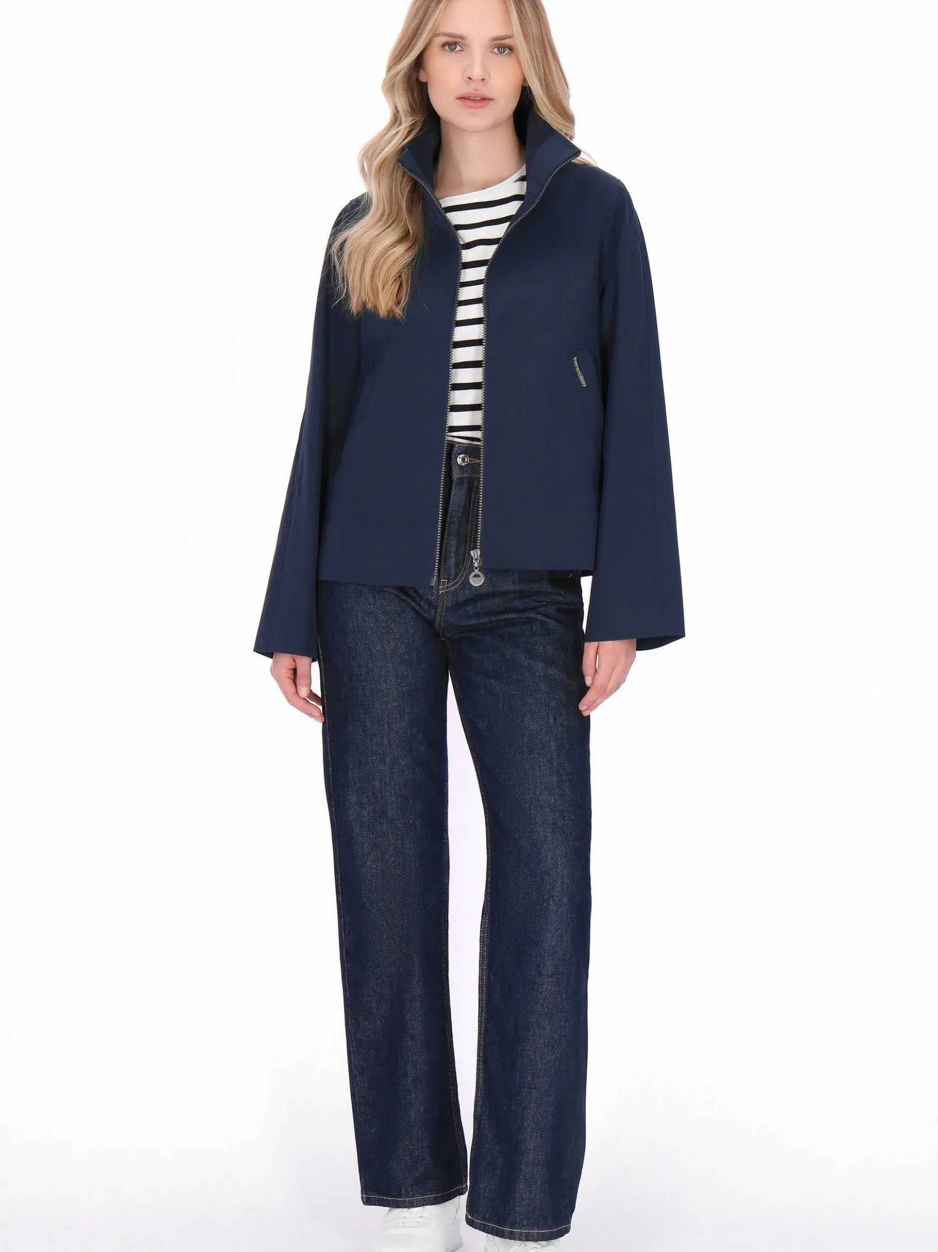 Schmuddelwedda Damen Jacke in marine