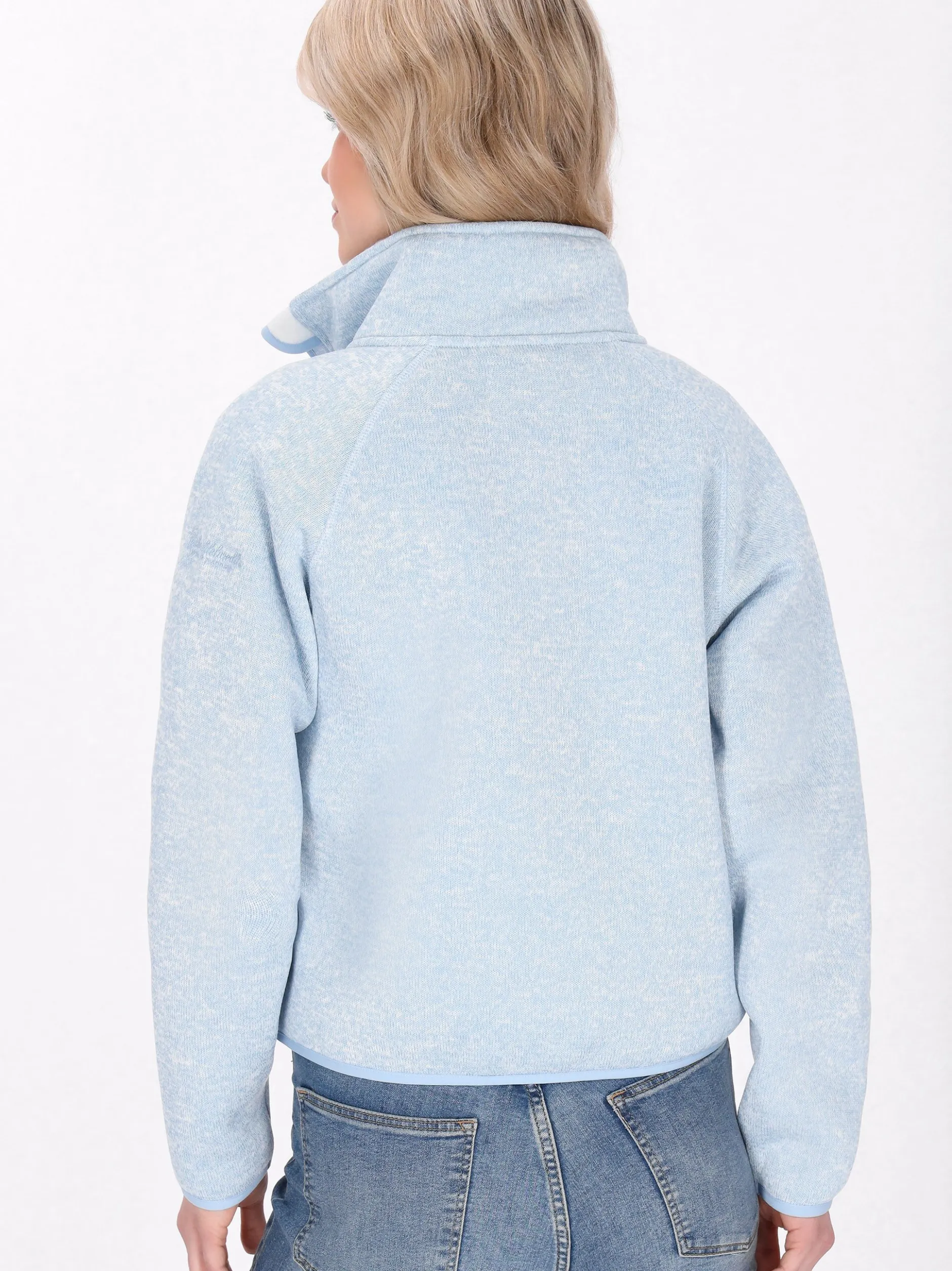 Schmuddelwedda Damen Jacke in hellblau