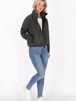 Schmuddelwedda Damen Jacke in grau