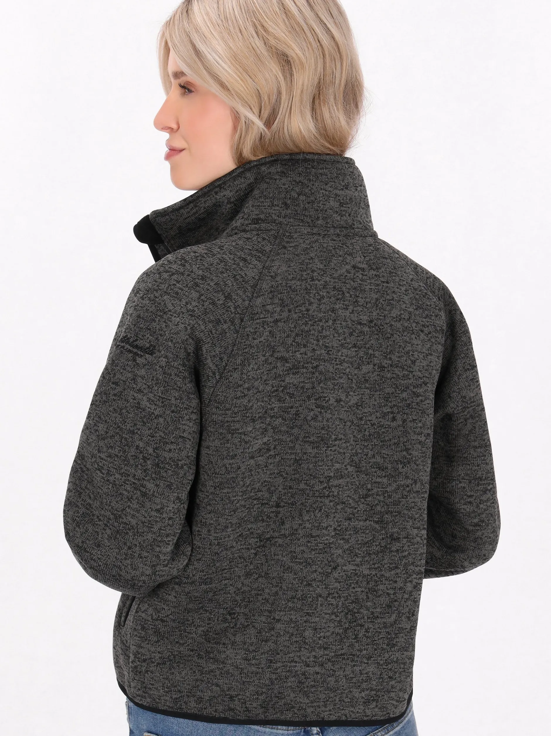 Schmuddelwedda Damen Jacke in grau