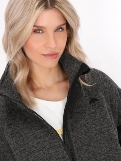Schmuddelwedda Damen Jacke in grau