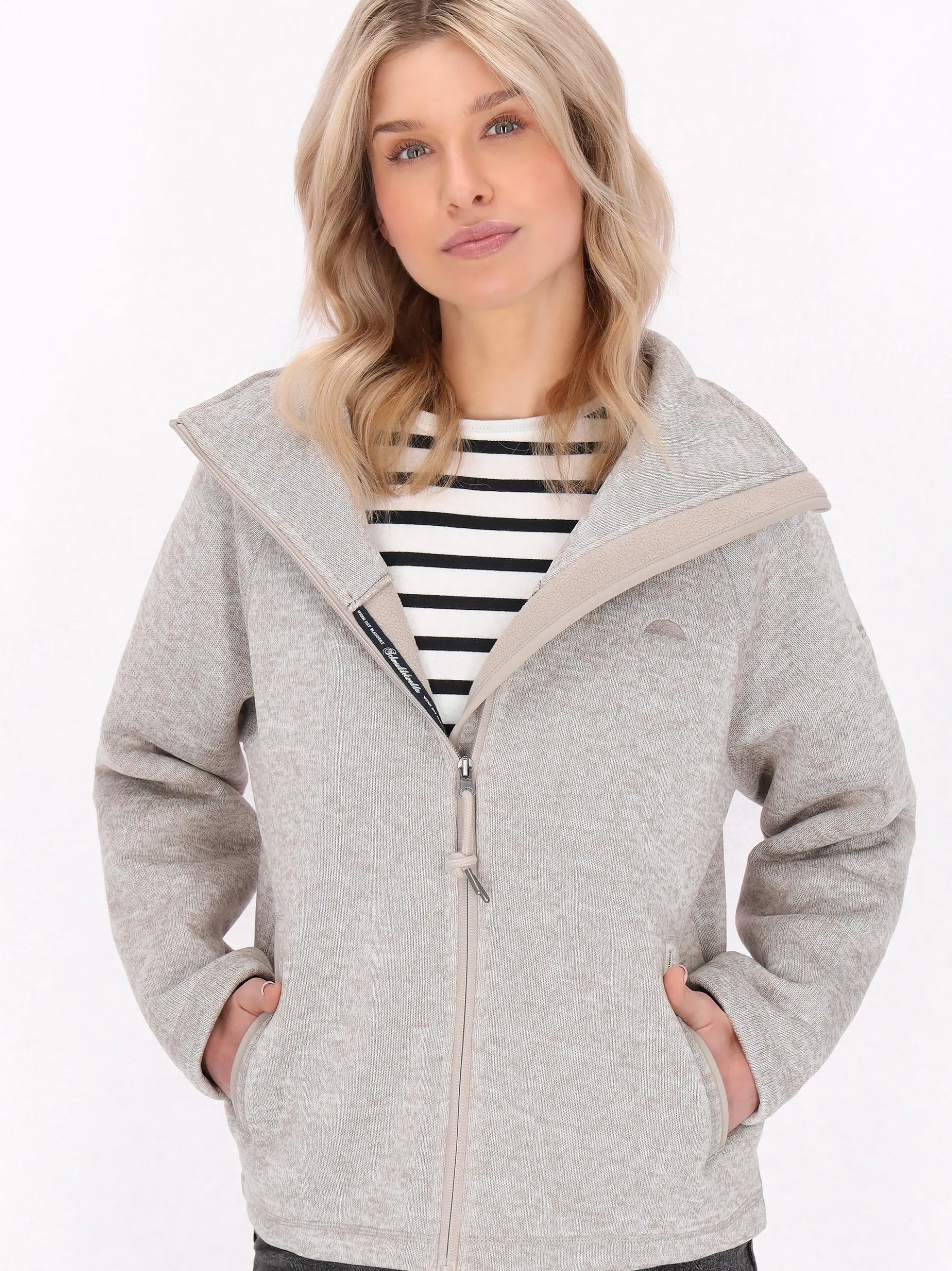 Schmuddelwedda Damen Jacke in ecru