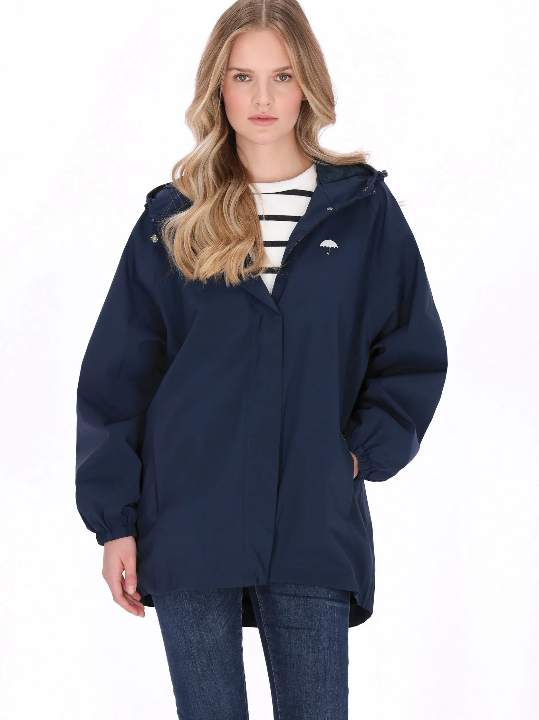Schmuddelwedda Damen Jacke in marine