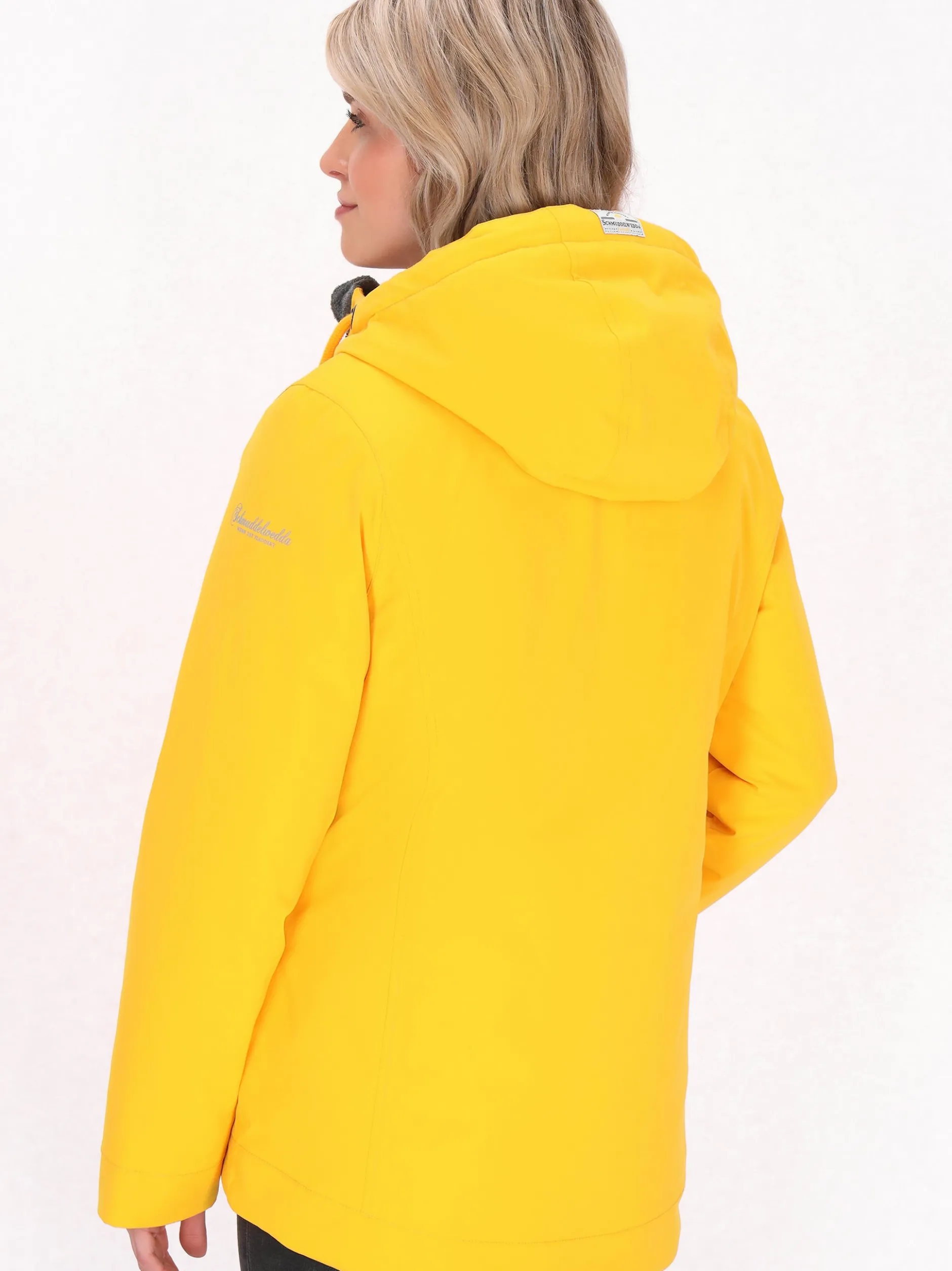 Schmuddelwedda Damen Jacke in gelb