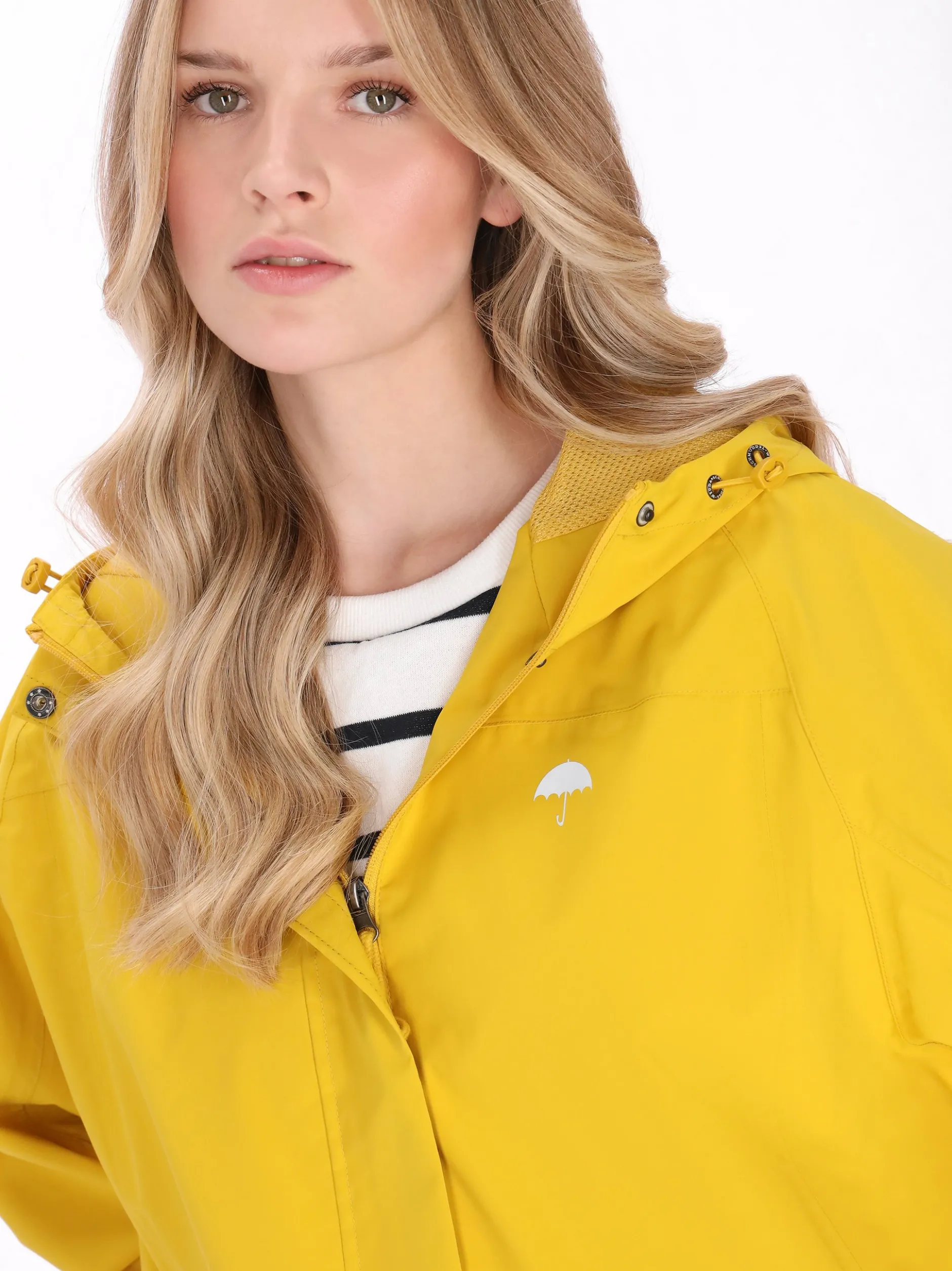Schmuddelwedda Damen Jacke in gelb