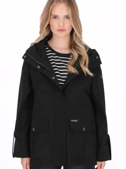 Schmuddelwedda Damen Jacke in schwarz
