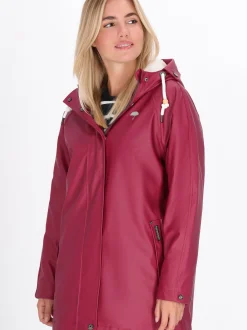 Schmuddelwedda Damen Jacke in rot