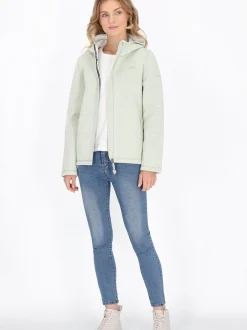 Schmuddelwedda Damen Jacke in grün
