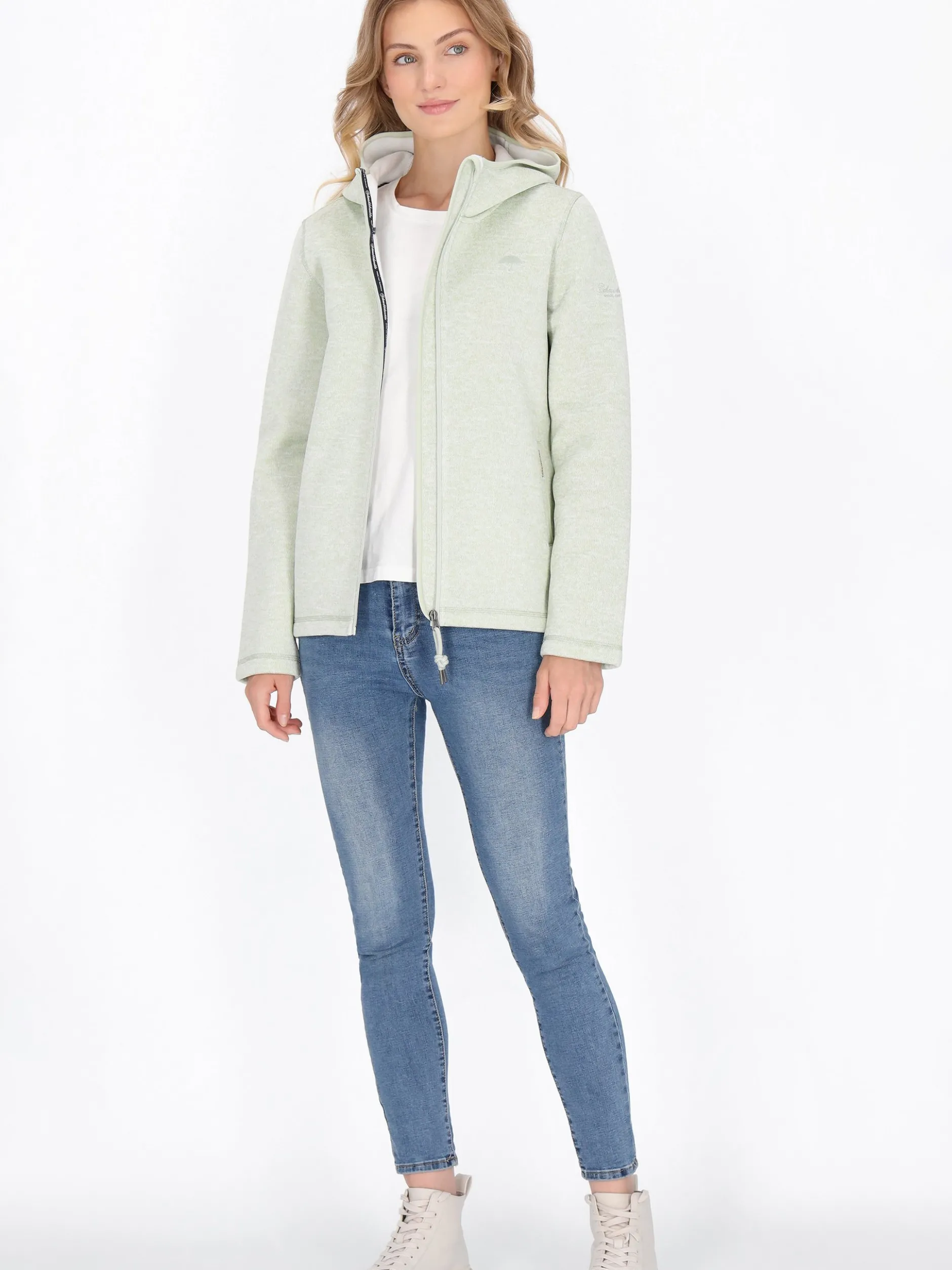 Schmuddelwedda Damen Jacke in grün