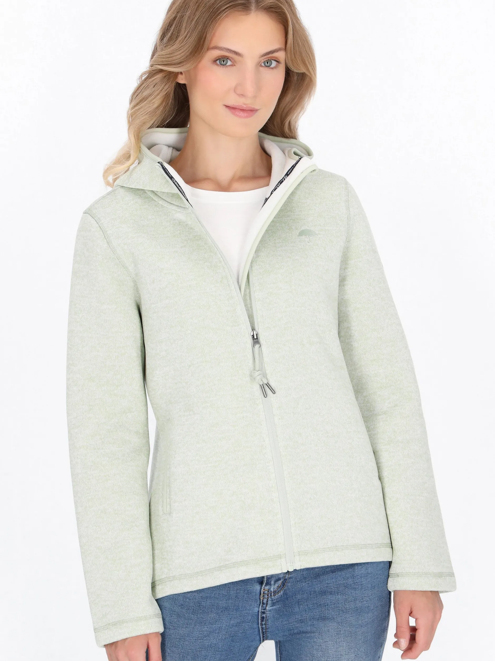 Schmuddelwedda Damen Jacke in grün