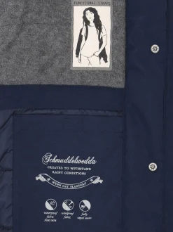 Schmuddelwedda Damen Jacke in marine
