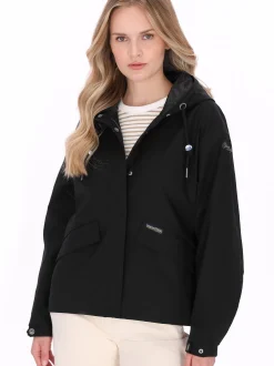 Schmuddelwedda Damen Jacke in schwarz