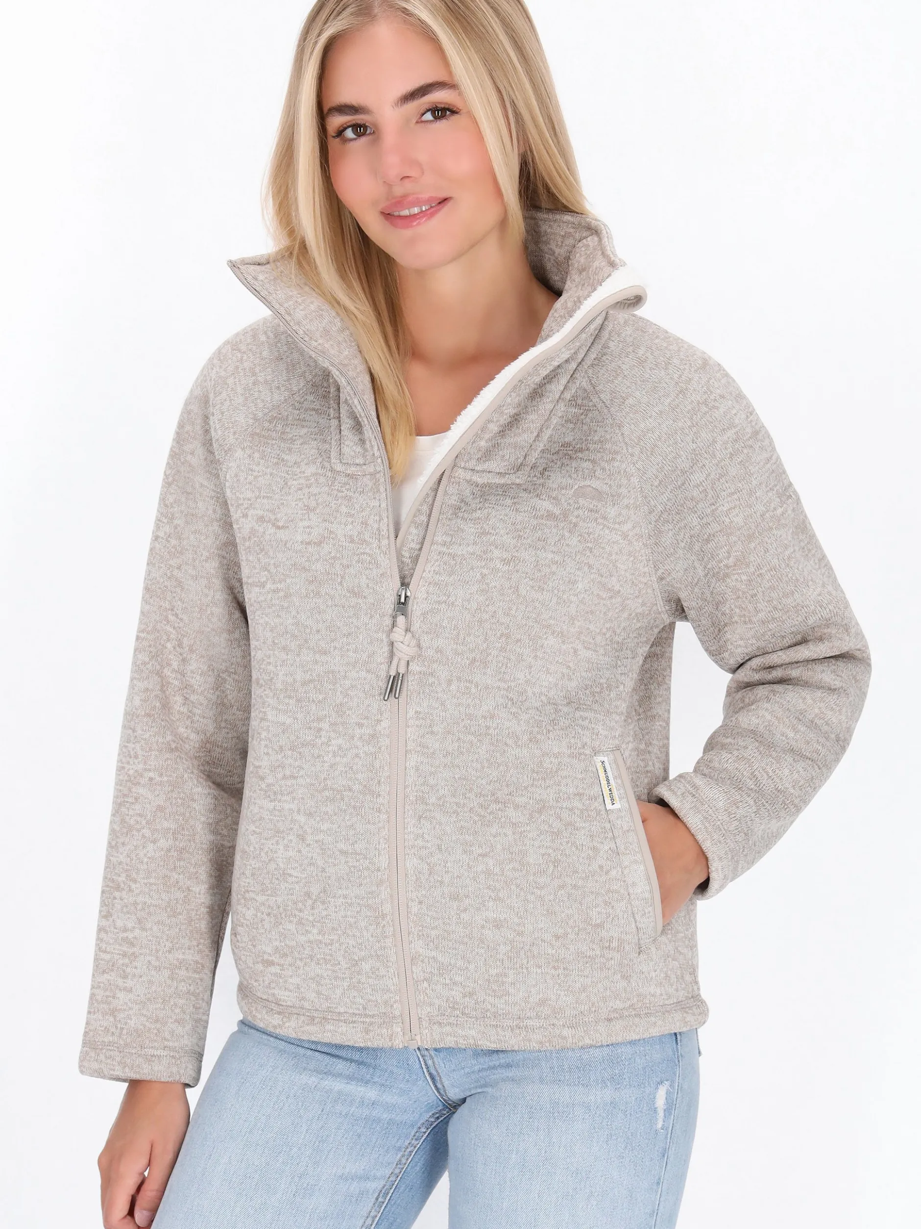 Schmuddelwedda Damen Jacke in ecru