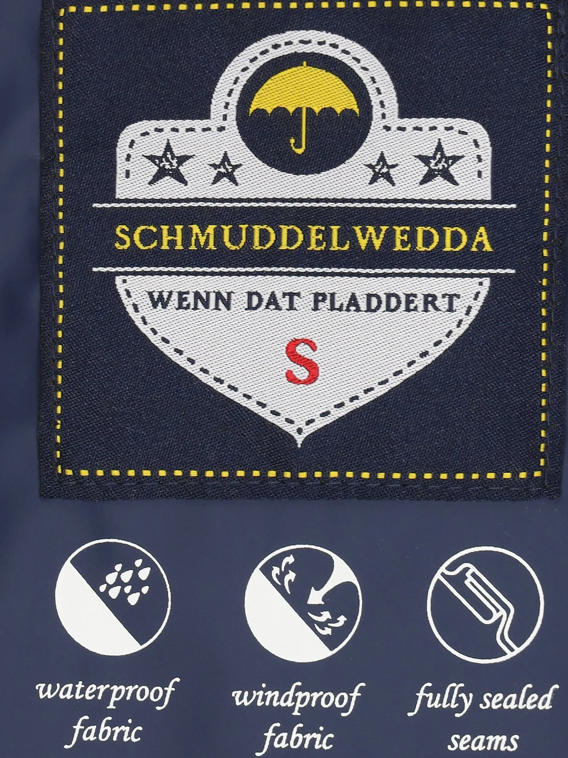 Schmuddelwedda Damen Mantel in marine