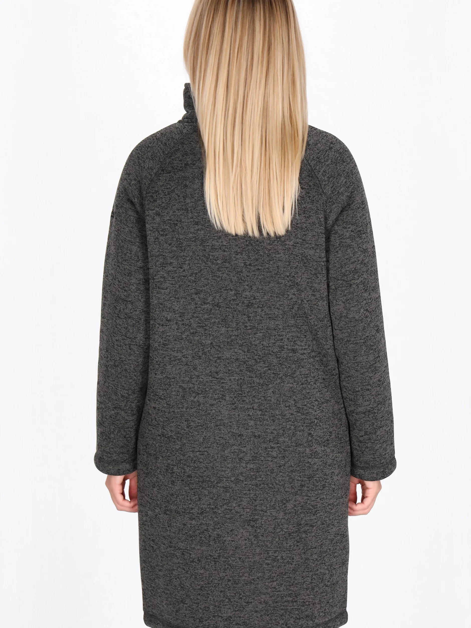 Schmuddelwedda Damen Mantel in grau