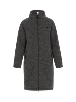 Schmuddelwedda Damen Mantel in grau