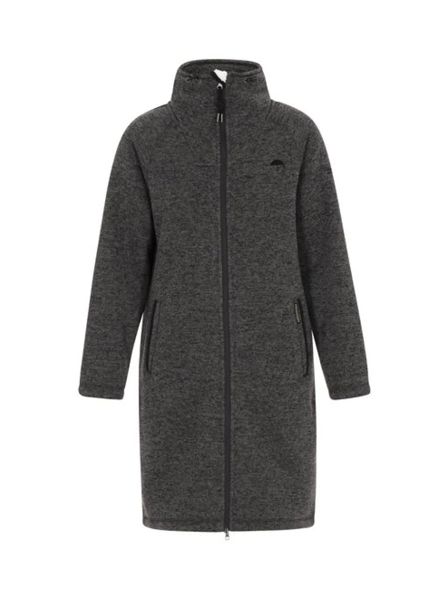 Schmuddelwedda Damen Mantel in grau