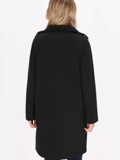 Schmuddelwedda Damen Mantel in schwarz