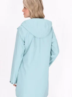 Schmuddelwedda Damen Mantel in blau