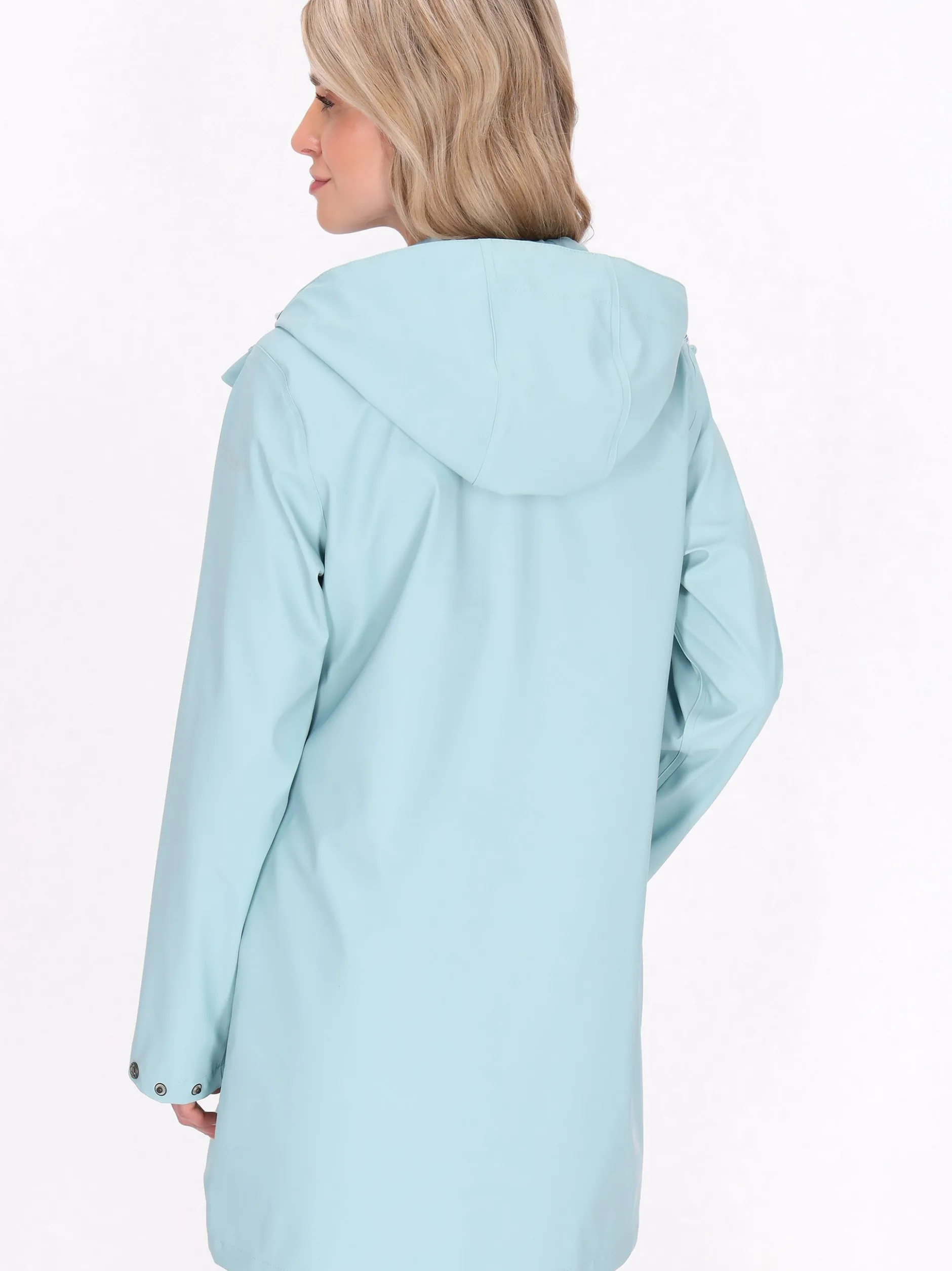 Schmuddelwedda Damen Mantel in blau