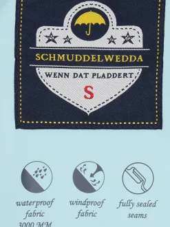 Schmuddelwedda Damen Mantel in blau