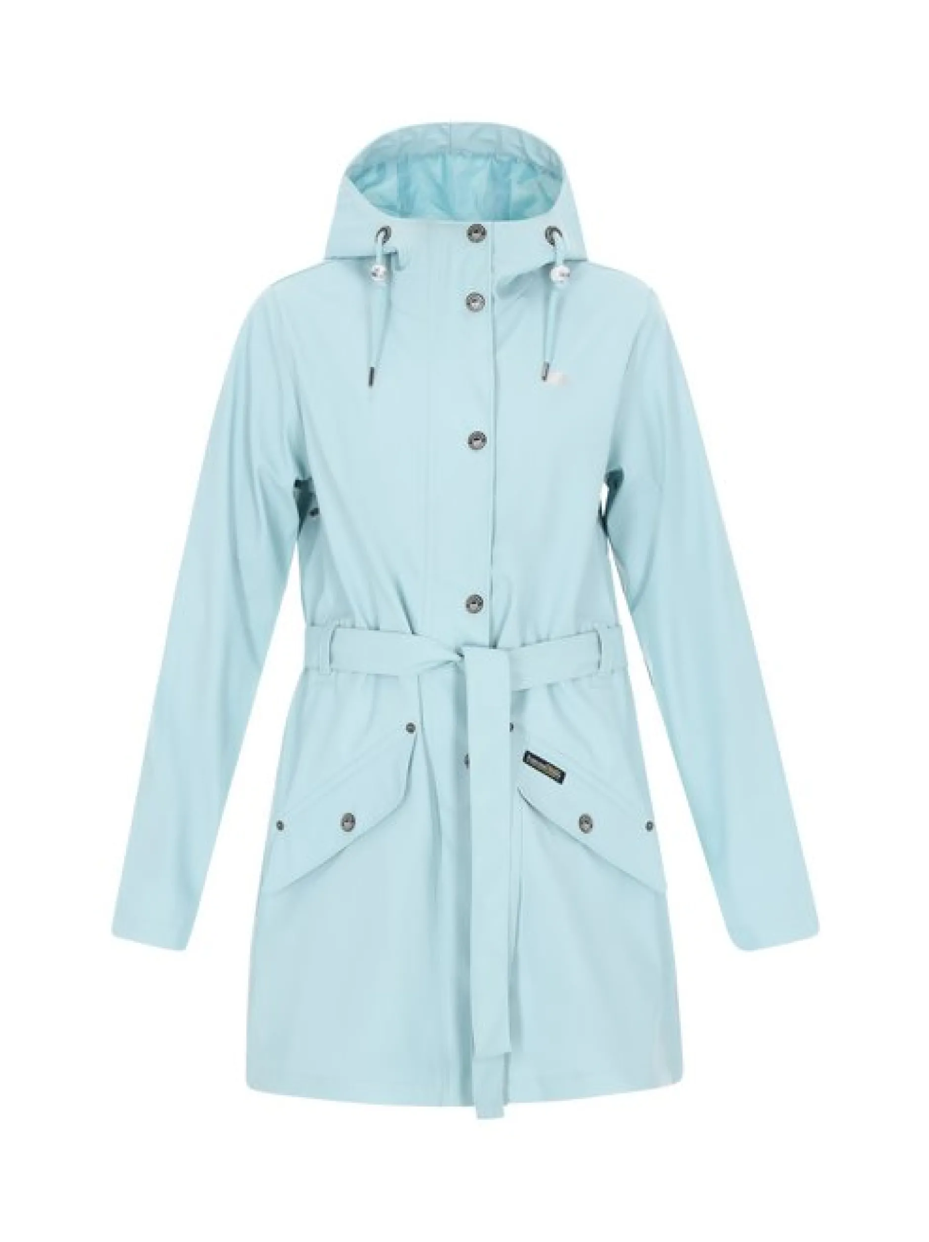 Schmuddelwedda Damen Mantel in blau