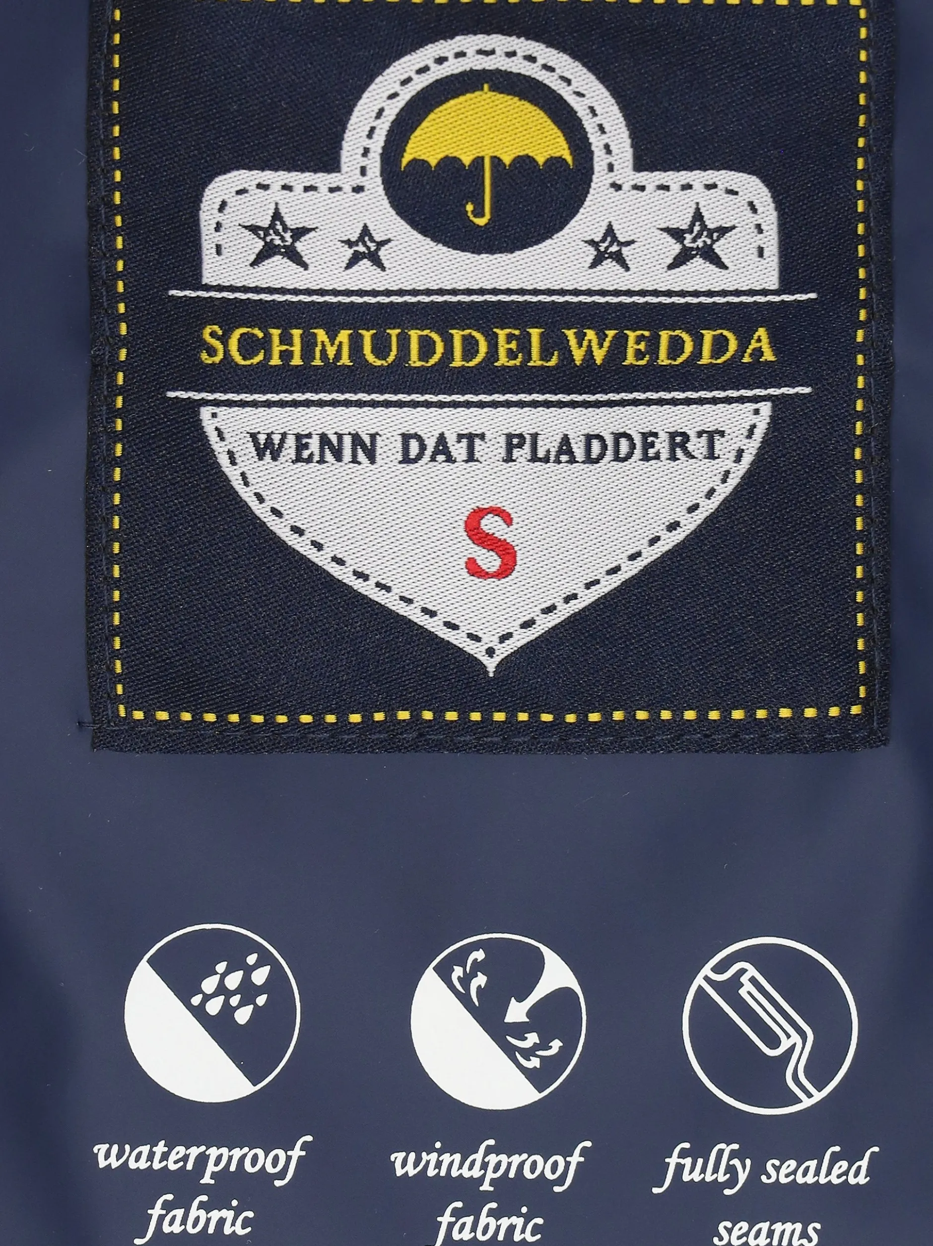 Schmuddelwedda Damen Mantel in marine