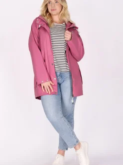 Schmuddelwedda Damen Regenmantel in pink
