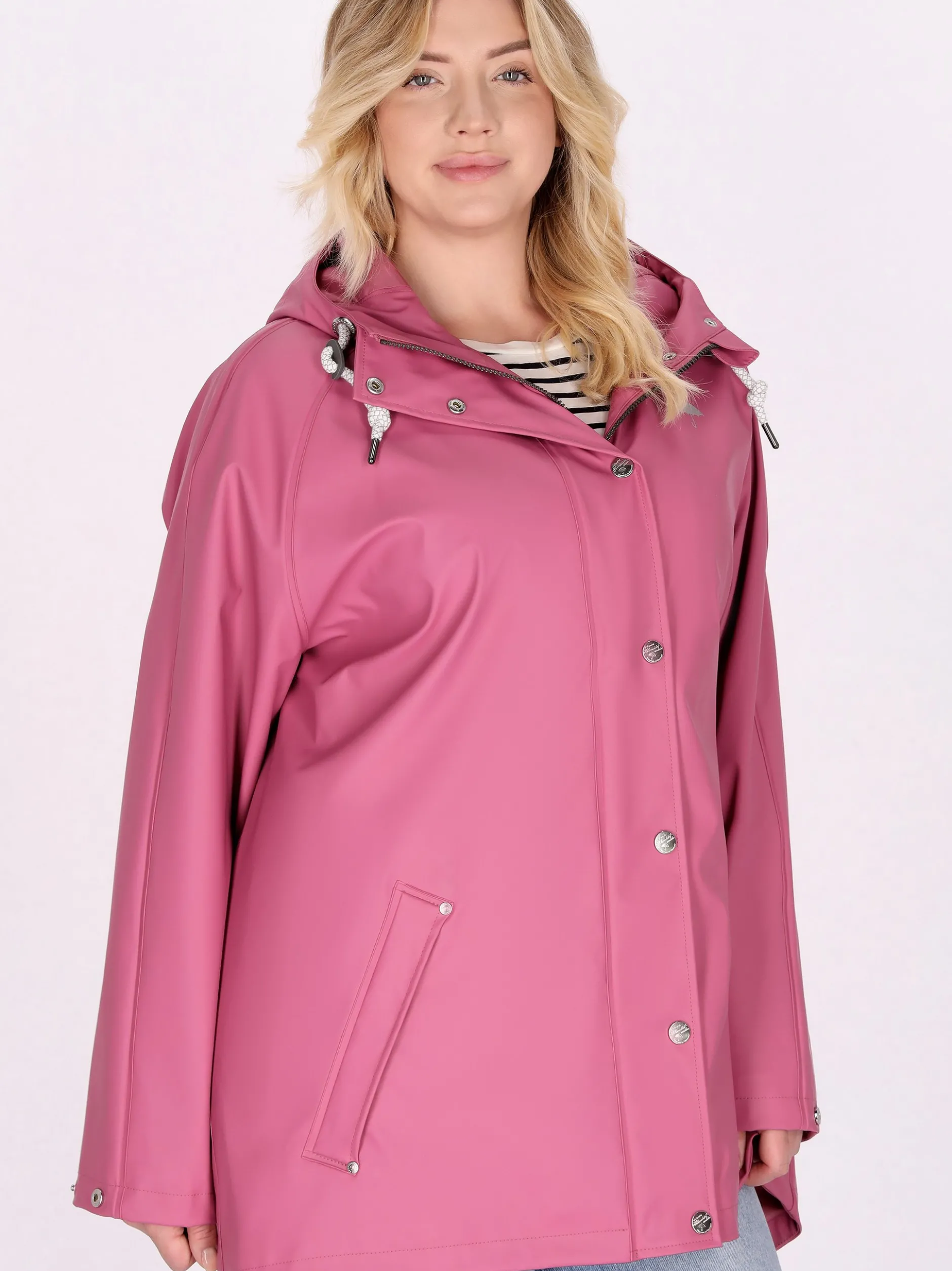 Schmuddelwedda Damen Regenmantel in pink