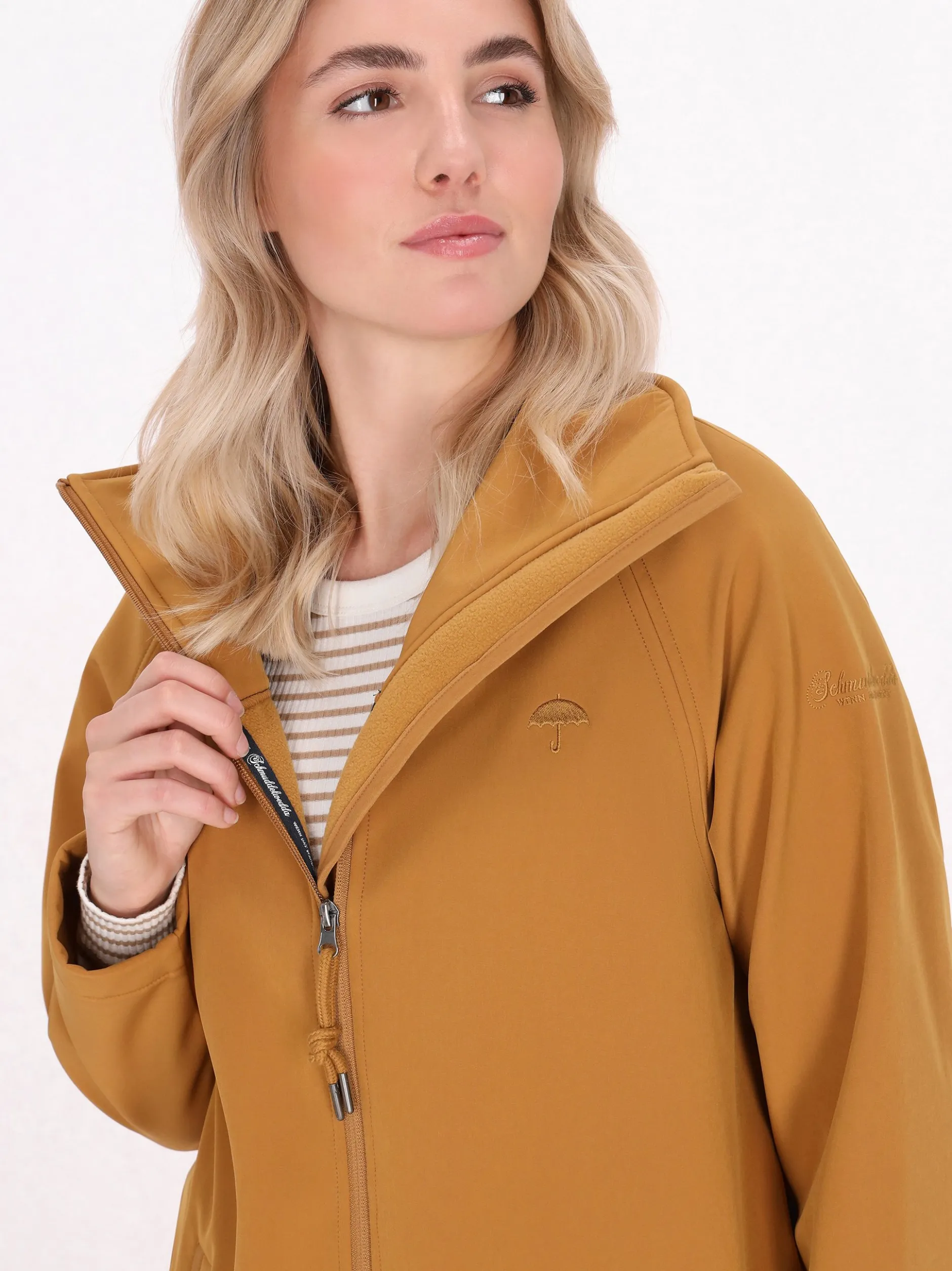 Schmuddelwedda Damen Softshelljacke in ecru