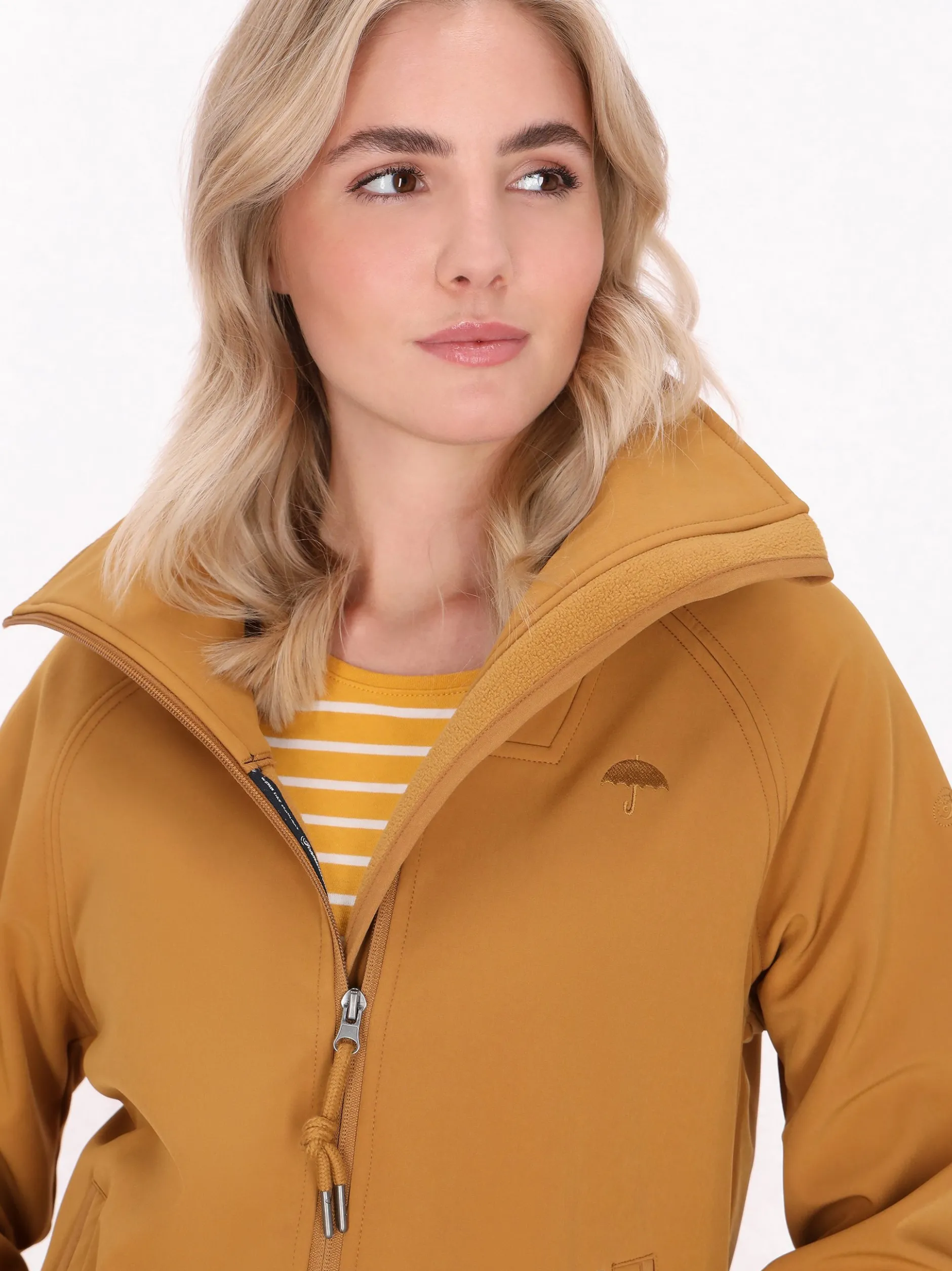 Schmuddelwedda Damen Softshelljacke in ecru