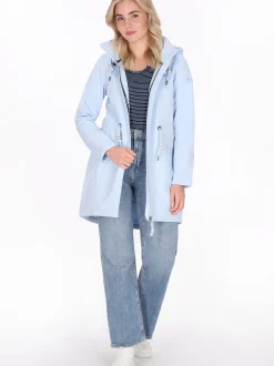 Schmuddelwedda Damen Softshelljacke in blau
