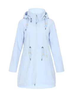 Schmuddelwedda Damen Softshelljacke in blau