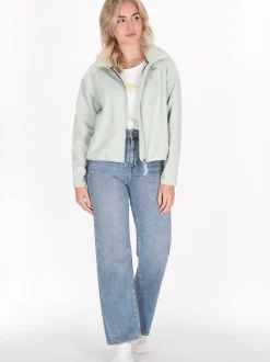 Schmuddelwedda Damen Softshelljacke in grün