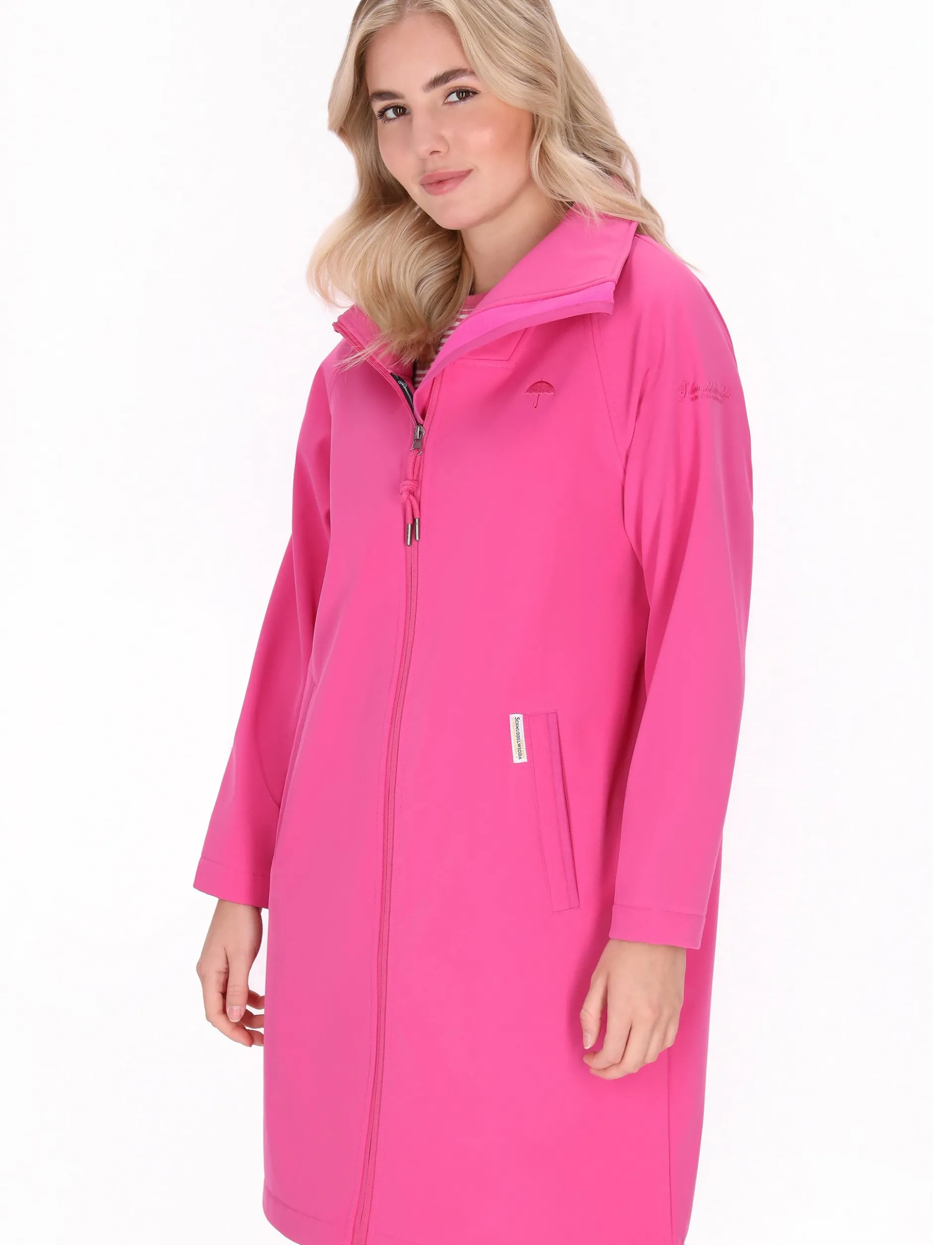 Schmuddelwedda Damen Softshelljacke in pink