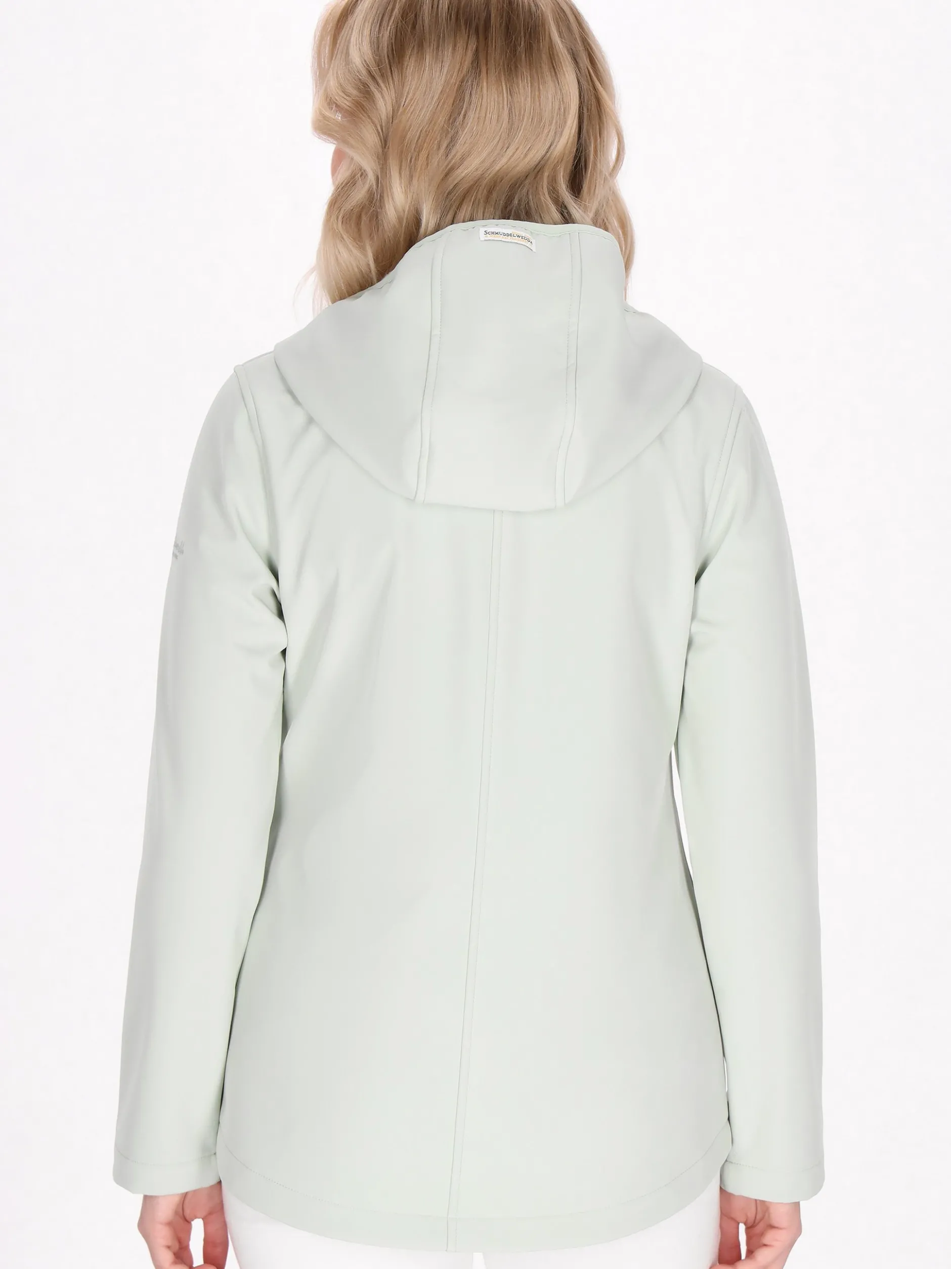 Schmuddelwedda Damen Softshelljacke in grün