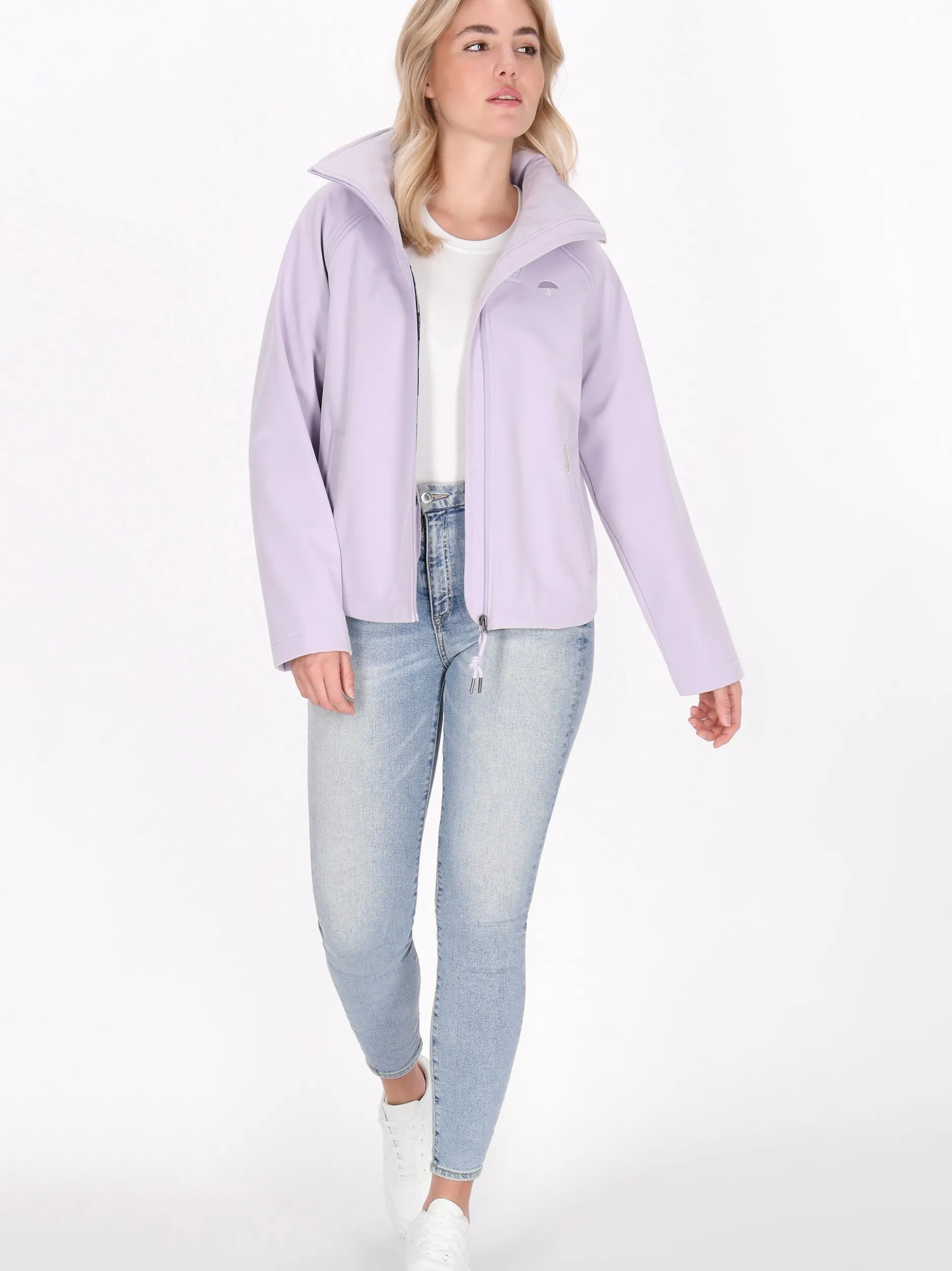 Schmuddelwedda Damen Softshelljacke in lila