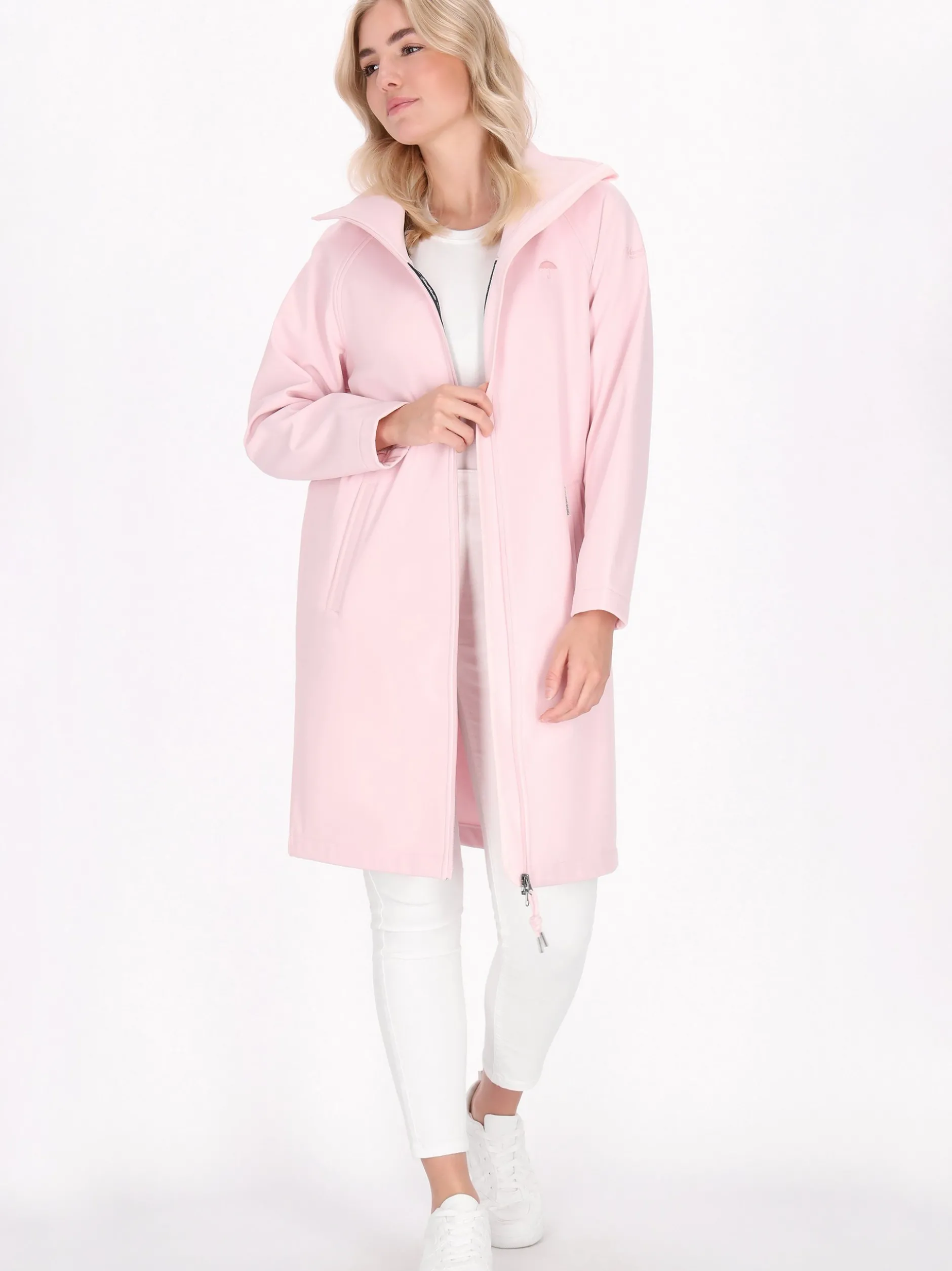Schmuddelwedda Damen Softshelljacke in rosenholz