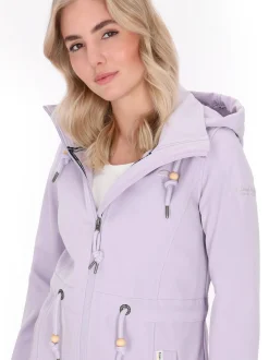 Schmuddelwedda Damen Softshelljacke in lila