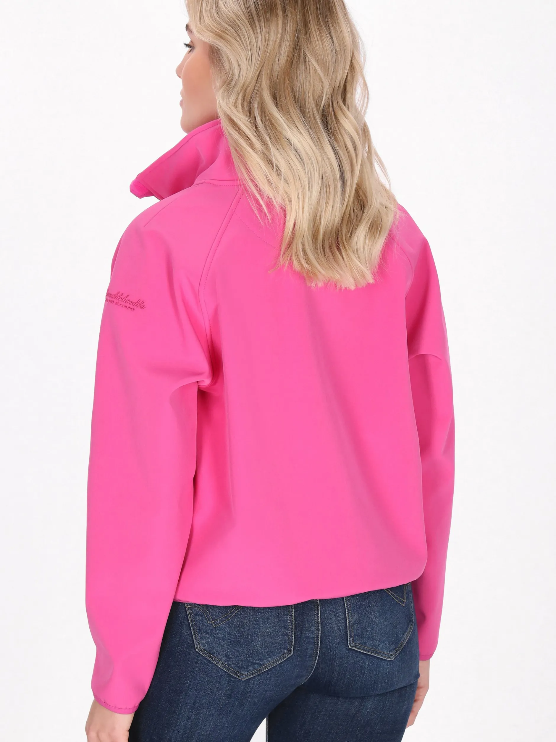 Schmuddelwedda Damen Softshelljacke in pink