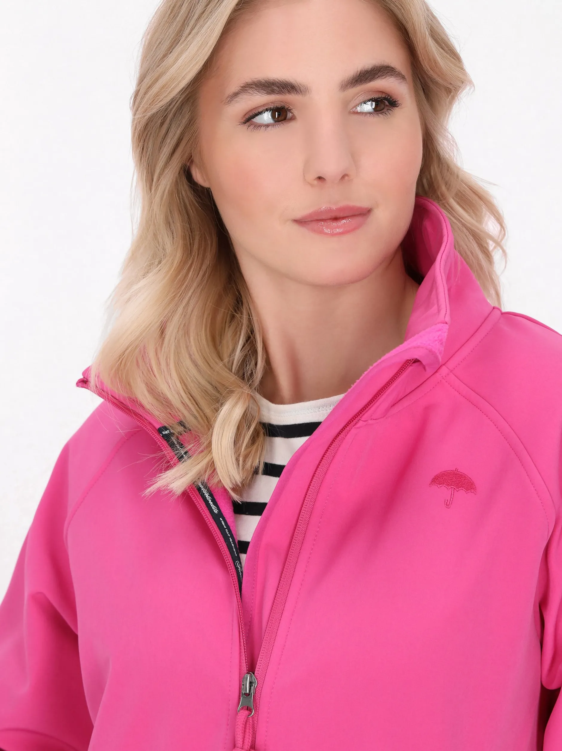 Schmuddelwedda Damen Softshelljacke in pink