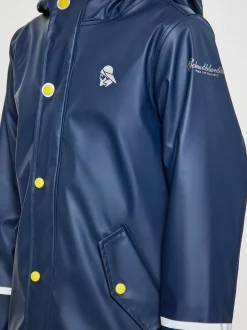 Schmuddelwedda Jungen (Kinder) Regenmantel in blau