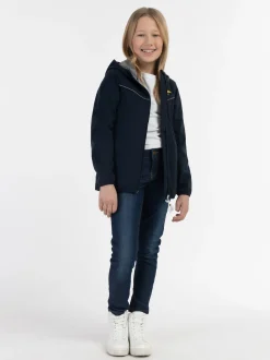 Schmuddelwedda Mädchen Funktionsjacke in blau