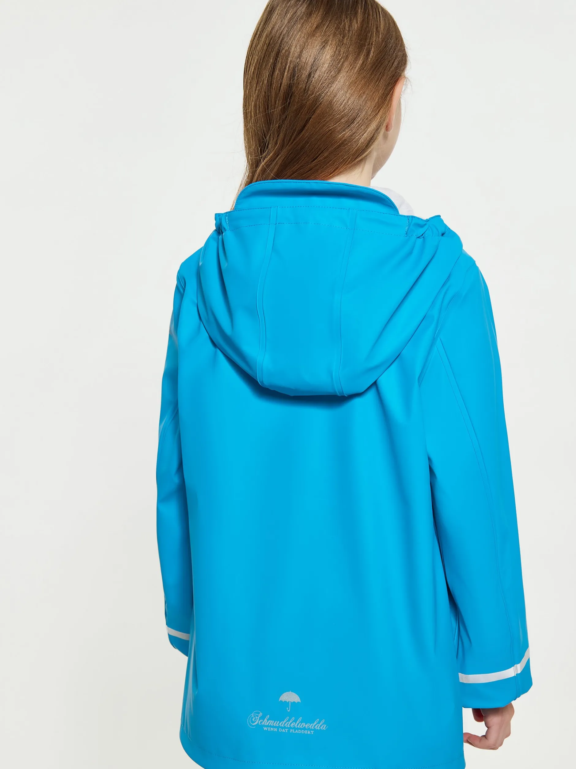 Schmuddelwedda Mädchen (Kids) Regenmantel in blau