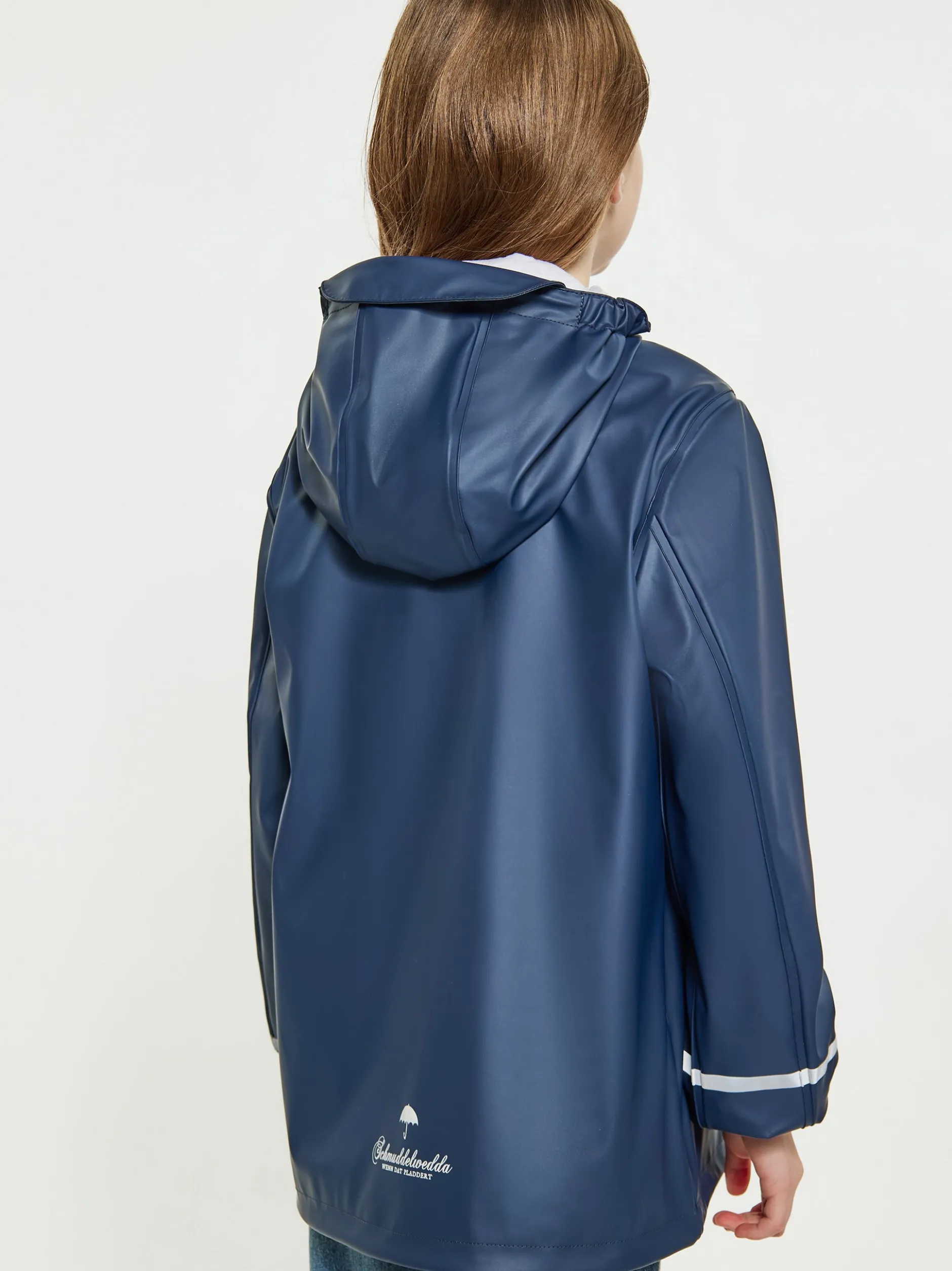 Schmuddelwedda Mädchen (Kids) Regenmantel in blau