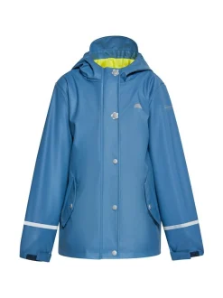 Schmuddelwedda Mädchen (Kids) Regenmantel in blau