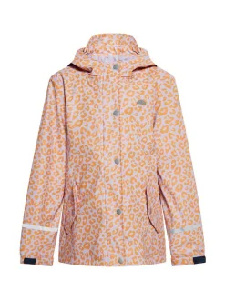 Schmuddelwedda Mädchen Regenjacke in orange